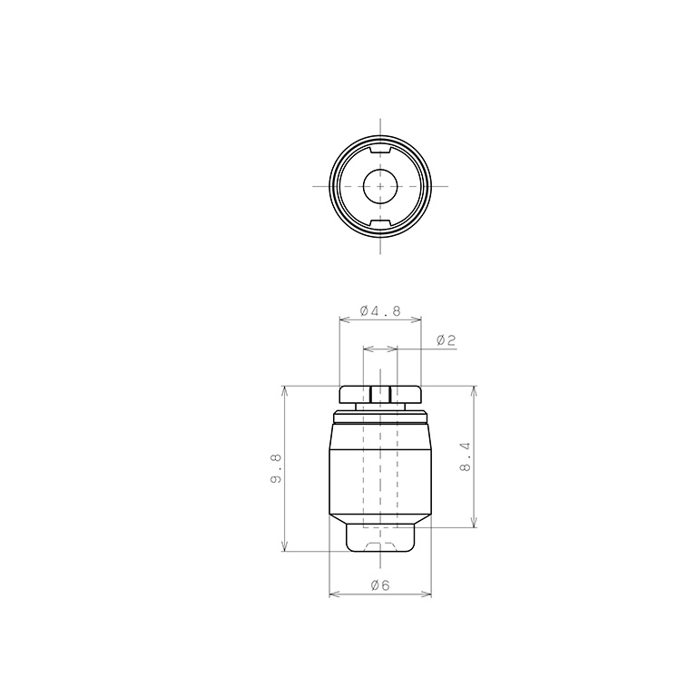 Bản vẽ kỹ thuật Nắp Chụp Pisco PPF2MW-C