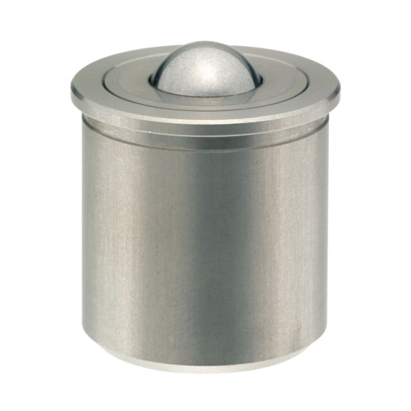 Con Lăn Bi Loại Đẩy Bi Không Ren Inox 304 D18 BCHP18