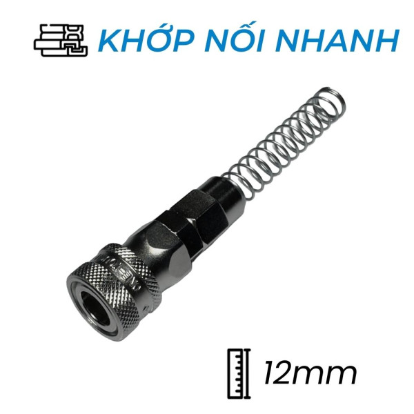 Khớp Nối Nhanh Khí Nén Bi Cái Siết Ống Ø12mm CDC SN 12
