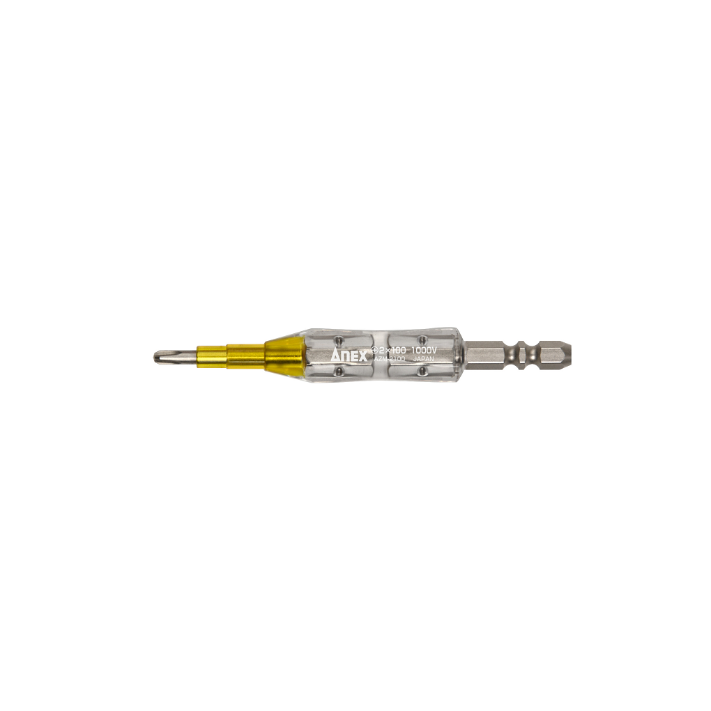 Mũi Vít Cách Điện 1000V Đầu Bake 2mm x100 mm Anex AZM-2100