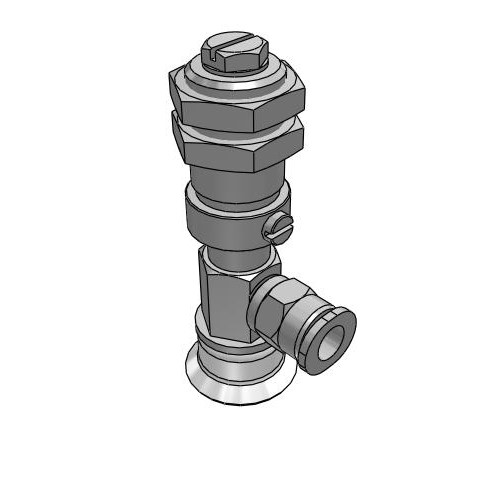 Bộ Nấm Hút Chân Không Và Giá Đỡ, Silicone, O.D 20 mm, Pisco VPD20-6RS-6J