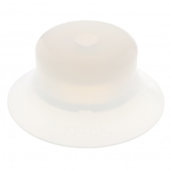Đầu Nấm Hút Chân Không, Cao Su Silicone, O.D 40 mm, Pisco VP40AS