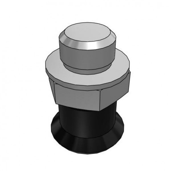 Bộ Nấm Hút Chân Không Và Giá Đỡ, Silicone Dẫn Điện, O.D 8 mm, Pisco VPME8RSE-M5
