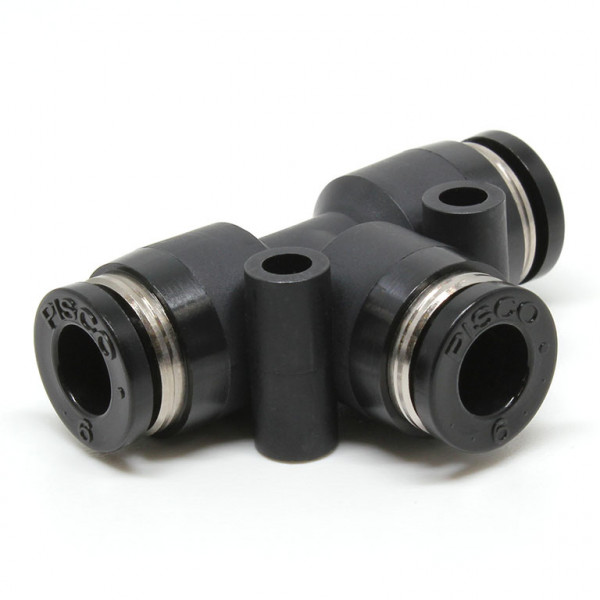Đầu Nối Nhanh Khí Nén Chữ T Pisco PE6W-C