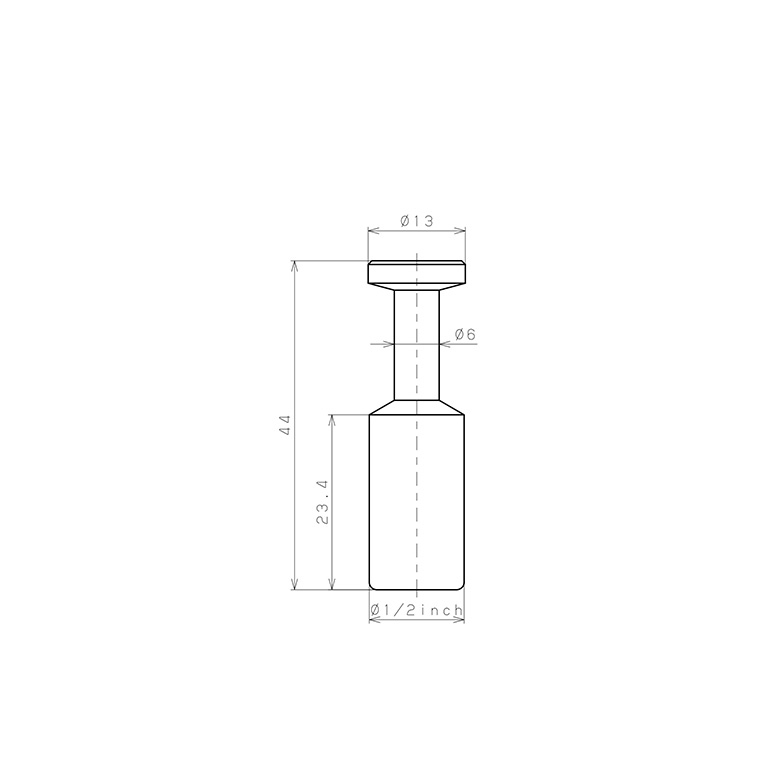 Bản vẽ kỹ thuật Nút Bịt Pisco PP1/2-C